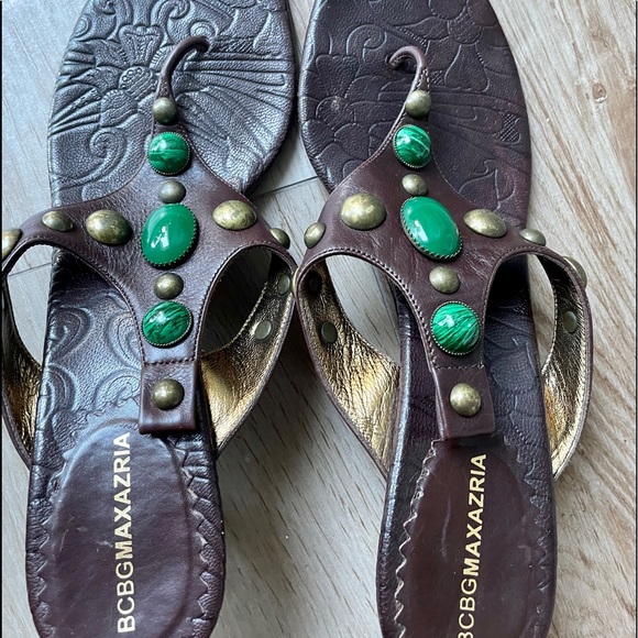 BCBG Max Azria Elegant Gladiator Sandals 8 - Picture 1 of 8